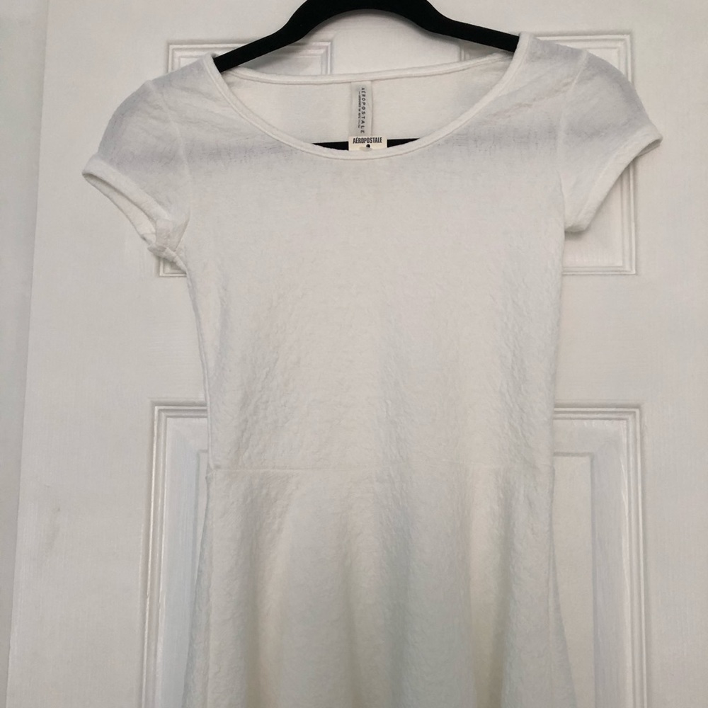 Aeropostal White Skater Dress